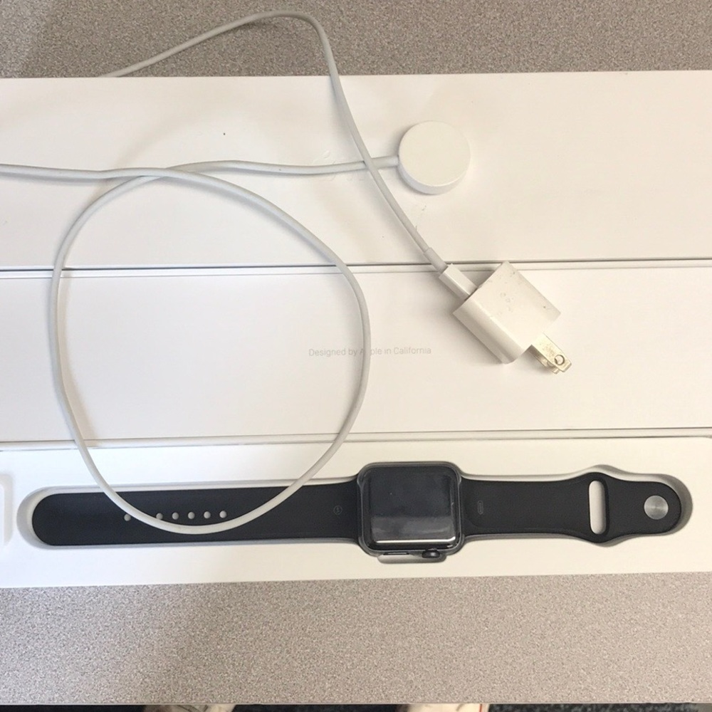 Apple iwatch Series 1..space gray...42 mm